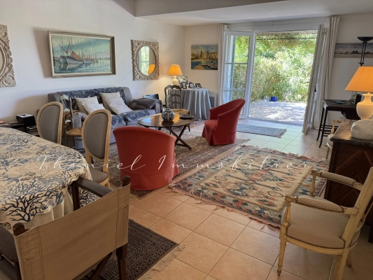 à vendre appartement Gassin - Grand appartement de 82 m2 avec jardin dans une résidence avec piscine