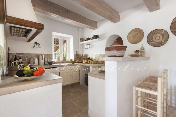 à vendre maison, villa Grimaud - Bastide de charme à vendre dans la campagne de Grimaud